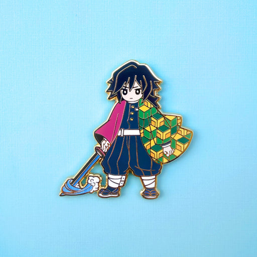 Unimpressed Water Swordsman Pin