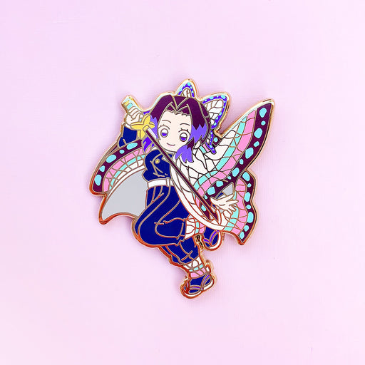Butterfly Girl Pin