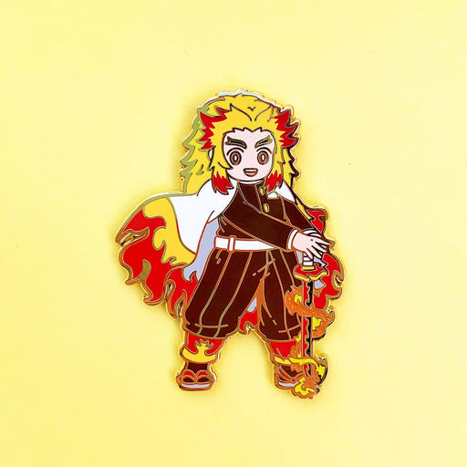 Flame Swordsman Pin