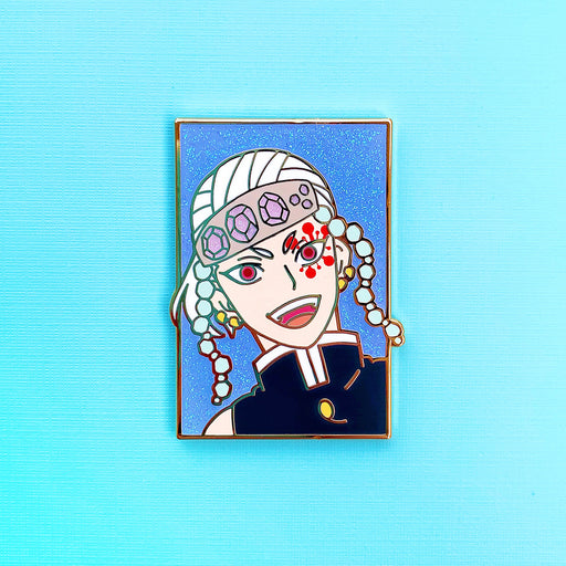Flashy Sound Ninja Bust Pin