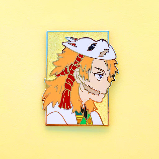Boy with a Scar Bust Pin