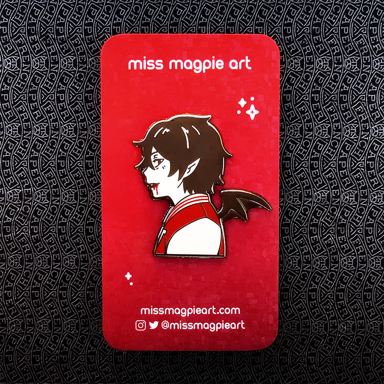 Brahm - Vampire Boy Pin