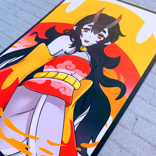 Oni Girl Postcard