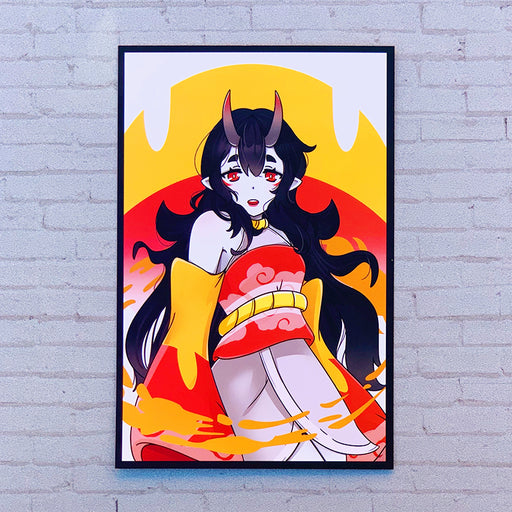 Oni Girl Postcard
